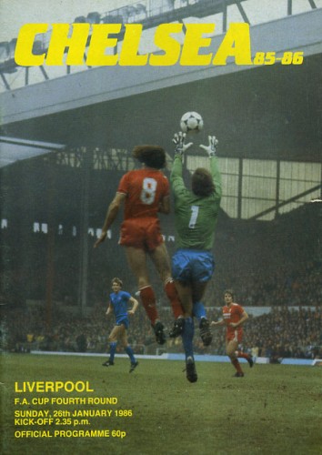 Chelsea 26 Jan 1986 - LFChistory.net