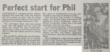 Perfect start for Phil! - 31 August 1983