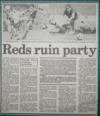 Reds ruin party