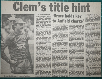 Clem's title hint - September 1983