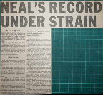 Neal's record under strain - September 1983