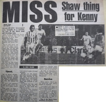 Miss Shaw thing for Kenny