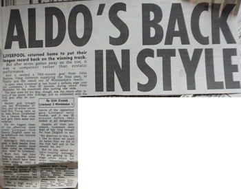 Aldo is back in style