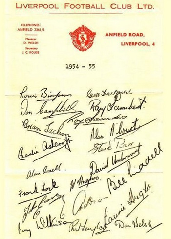 Autograph Sheet