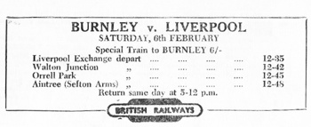 British Rail Advert