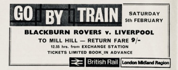 British Rail Advert