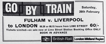 British Rail Advert