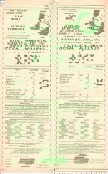 British Rail Handbill