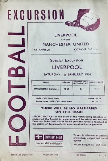 British rail handbill