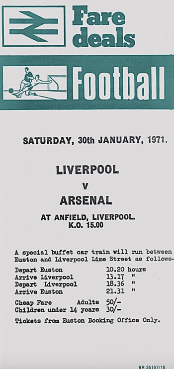 British Rail Handbill