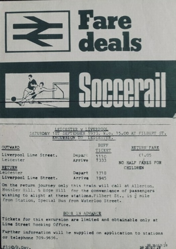 British Rail Handbill