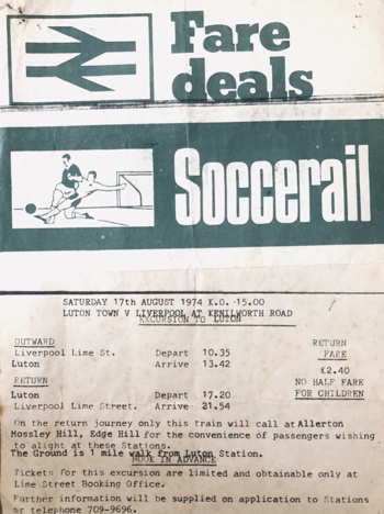 British Rail Handbill