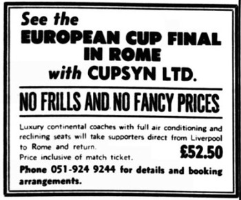 Cup Syn Travel Advert