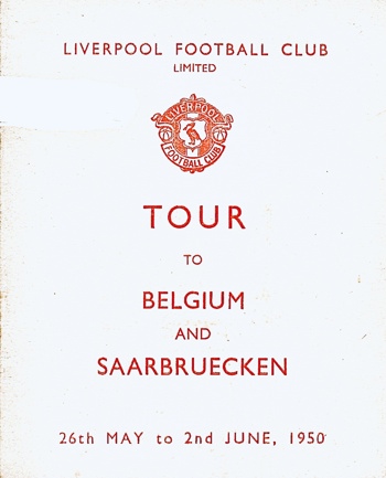 Itenerary Programme Cover