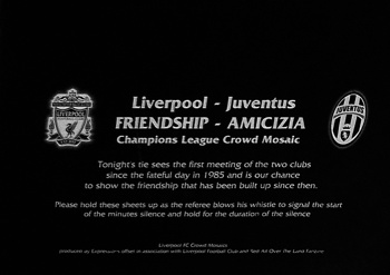 LFC Crowd Mosiac Black Card