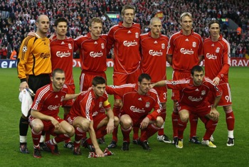 Liverpool Line Up