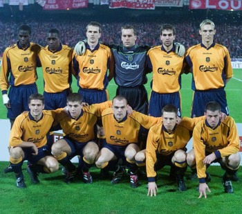 Liverpool lineup