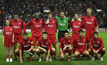 Liverpool Linup