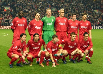 Liverpool Lineup