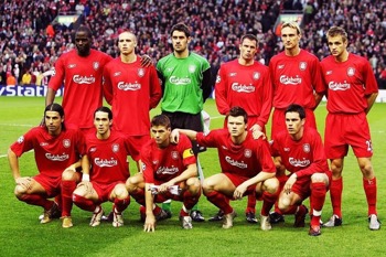 Liverpool lineup