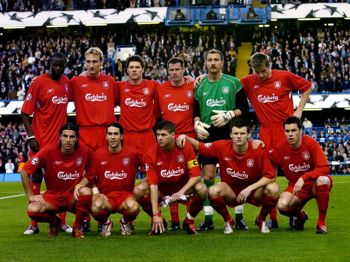 Liverpool lineup