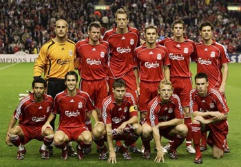 Liverpool lineup