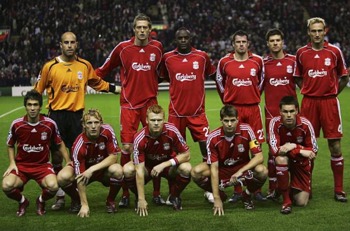 Liverpool Linup