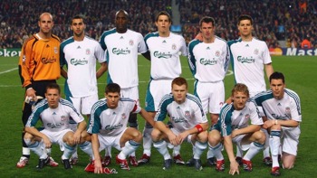 Liverpool lineup