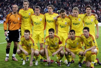 Liverpool lineup