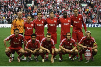 Liverpool lineup