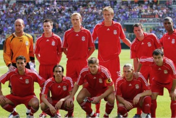 Liverpool lineup