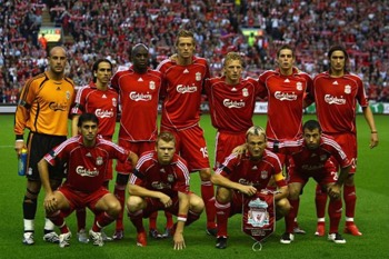 Liverpool lineup