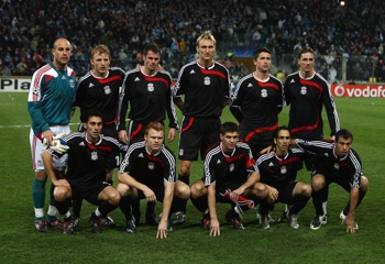 Liverpool lineup