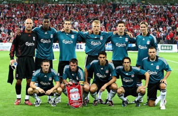 Liverpool lineup