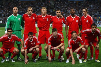 Liverpool lineup