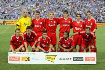 Liverpool lineup