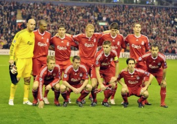 Liverpool lineup