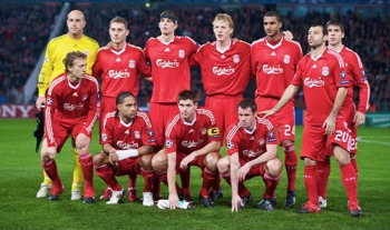 Liverpool lineup