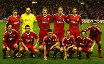 Liverpool lineup
