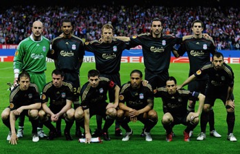 Liverpool lineup