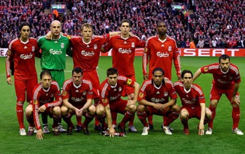 Liverpool lineup