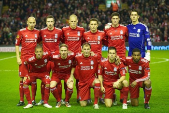 Liverpool lineup