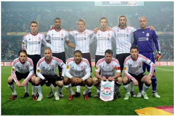 Liverpool lineup