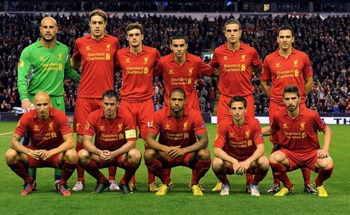 Liverpool lineup
