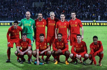 Liverpool lineup