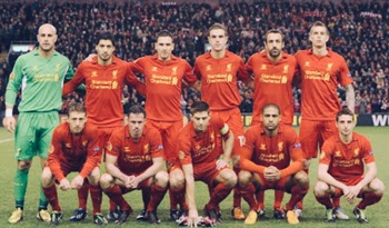 Liverpool Lineup