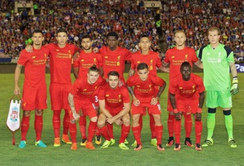 Liverpool lineup