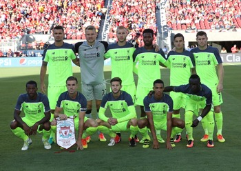Liverpool lineup