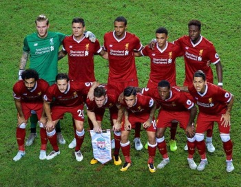 Liverpool lineup