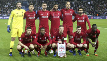 Liverpool Lineup